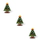 thumbnail image 2 of Bewildely de Decoración de árbol de Navidad Adorno de Muñeca Centro de Decoración Metal Craft Farmhouse Decorativo Verde S 3Conjunto, 2 of 6
