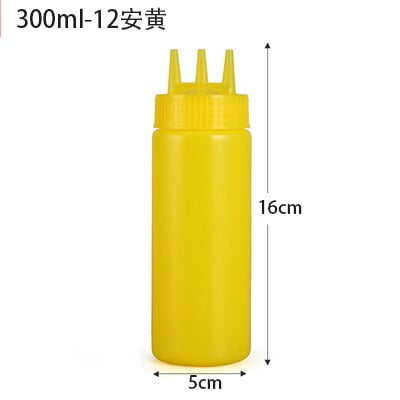 

Holaroom Ketchup Mustard Squeeze Bottle Condiment Container Sauce Olive Oil Squeeze Bottle PE Kitchen Utensils Practical