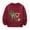 Red, variant on XEGLSBU Boys Long Sleeve Shirts Size 7-8 Children's Autumn and Winter Long Sleeve and Christmas Print Casual Thick Warm Round Neck Hoodie for Boys and Girls Black Size 4-5 Years
