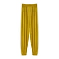 thumbnail image 2 of ylioge Pajama Pants for Women Lightweight Soft-Modal Tapered Leg Elastic Waist Casual Solid Color Loose Comfortable Loungewear Pajamas Bottoms Pant, 2 of 5