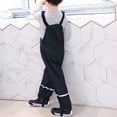 thumbnail image 4 of Pantalon de Pluie Imperméable pour Enfants, Anti-Saleté, à Bretelles, pour Garçons et Filles, 4 of 8