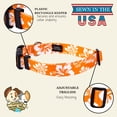 thumbnail image 7 of Country Brook Petz® Orange Hawaiian Everyday Dog Collar, Extra Small, 7 of 7