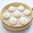 thumbnail image 5 of Almohadilla antiadherente de malla de silicona para cocina, 10 Uds., alfombrilla para albóndigas de forma redonda, bollos al vapor, repostería, malla Dim Sum (diámetro de 6,3 pulgadas), 5 of 5