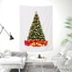 thumbnail image 3 of Tapiz navideño Rectangular, tapiz colgante de pared de tela europea, manta colgante de Navidad, se puede personalizar, 3 of 4