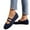 Dark Blue, variant on Oyedens Ballet Flats for Women Ladies Comfort Mesh Slip on Walking Loafers Fashion Casual Dress Shoes