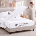 thumbnail image 3 of Utopia Bedding Queen Comforter Set, Bed in a Bag 7 Piece, White Diamond Quilted Bedding Set, Microfiber Fill, Comforter, Flat Sheet, Fitted Sheet, Pillowcase, Pillow Shams, Machine Washable, 3 of 4