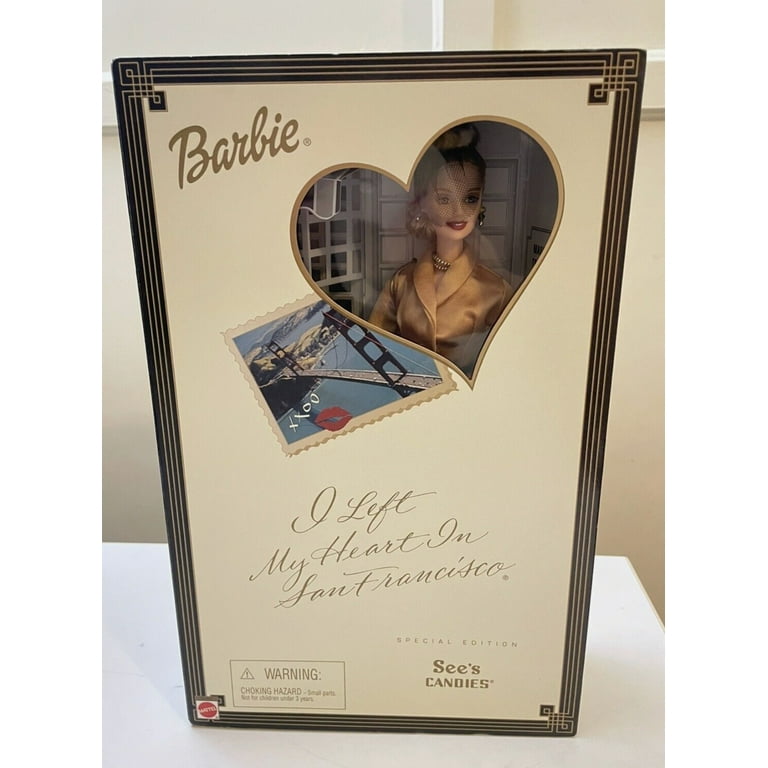 I Left My Heart in San Francisco See s Candies Barbie Doll 2001 Mattel 53487 Walmart