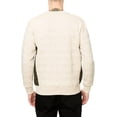 thumbnail image 3 of Staple Mens The Miramar Quilted Sweatshirt, Beige, Small, 3 of 3