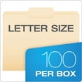 thumbnail image 5 of Pendaflex, PFX752132, Essentials 1/3-cut Manila File Folders, 100 / Box, Manila, 5 of 6