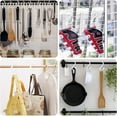 thumbnail image 5 of 12 Pack S Hooks for Hanging, 4 Inch Vinyl Coated S Hooks Heavy Duty, Steel Metal Rubber Coated Closet S Hooks for Hanging Plants Basket Jeans Clothes Bags Jewelry Towels Pot Pan Cups, 5 of 7