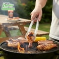 thumbnail image 4 of Disposable Clear Plastic Buffet Serving Tongs 7 inch, Serving Utensil Tongs, Appetizer Tongs, Heavy Duty Clear Kitchen Tongs, Small Ice Tongs, Catering, Appetizers, Desserts, Cakes, Salads (144), 4 of 8