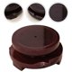 thumbnail image 5 of Round Base Wooden Stand for Display 2Pcs Rotatable Small Storage Pedestal, 5 of 5