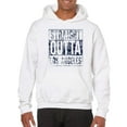thumbnail image 4 of UGP Campus Apparel Straight Outta Los Angeles - LA Football Pride Hoodie - 3X-Large - White, 4 of 6