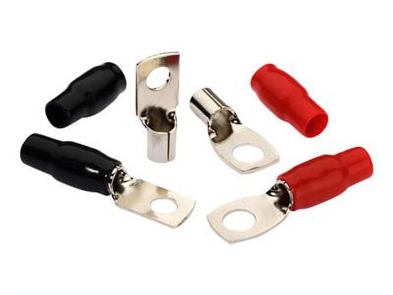 Carwires PRT4 - 4-AWG Crimp Ring Terminals (4-Pack)