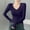 A1_Navy, variant on Ribbed Long Sleeve Tops for Women Scoop Neck Ribbed Knit Basic Tees Stretch Crewneck Slim Fitted Basic Solid Double Lined Basic Tee Long Sleeve Basic Fitted Tees for Womena2_black L