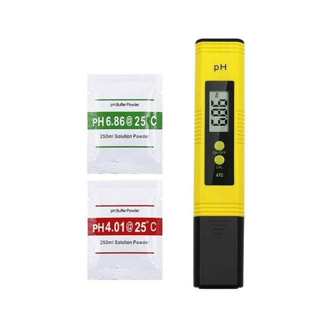 0.01 PH High Precision Water Quality Tester Digital LCD PH Meter uring Ran PH Test Pen Suitable for Swimming Pool Aquarium ,Upgraded Testing Structure
