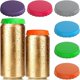 thumbnail image 1 of Tapas para latas de refrescos, paquete de 6 tapas de silicona reutilizables para refrescos/bebidas/cerveza, se adapta a latas de refrescos estándar (multicolor). Afortunado Sencillez, 1 of 5