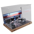 thumbnail image 1 of HILABEE 1/32 Scale Car Repair Shop Diorama Model Railway Building Garage Scene Parking, 1 of 2