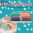 thumbnail image 2 of Idiy Bulk Colored Pencils (Pre-sorted 350 ct, 14 each of 20 colors) - ASTM Tested, For Kids, Teachers, Art Classrooms, School Supplies, Restaurants, Artist Craft Projects, Gifts &Class Packs, 2 of 4