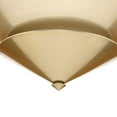 thumbnail image 6 of Progress Lighting Pinellas 4-Light Close-to-Ceiling Softgold Steel Fixture with White Plaster Shade, 6 of 11