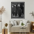 thumbnail image 4 of Historic Framed Print, Rabbi Abram Simon funeral, 12/28/38 - 3, 17-7/8" x 21-7/8", 4 of 9