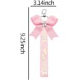 thumbnail image 2 of Cheer Bow Keychain for Women Girls Cheerleader Accessories for Women Cheerleding Bag Charm for Backpack Handbag, 2 of 15