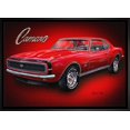 thumbnail image 1 of Camaro 20x29 Framed Canvas by Michael Fishel, 1 of 4
