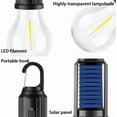 thumbnail image 5 of Solar LED Camping Lights, Solar Lights with 3 Lighting Modes, Rechargeable Portable Waterproof LED Camping Lantern for Camping, Hiking, Emergency, 5 of 7