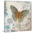 thumbnail image 7 of Marmont Hill "Blue Linen Butterfly" Painting Print on Canvas, 7 of 7