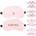 thumbnail image 3 of Bangcool 2PCS Sleeping Mask Cartoon Pig Flower Eye Shade with Ice Pack for Home Travel, 3 of 10