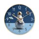 thumbnail image 4 of creativo Reloj de pared Estilo de viaje Reloj redondo analógico sin tictac 8 pulgadas para la habitación de los niños, oficina, , Lectura de Fernando Reloj de pared, 4 of 8