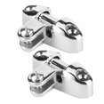 thumbnail image 3 of 2Pcs Boats Top Mount Rotating Deck Hinge 180 Degree Rotation with Rubber Pad Marine Yacht Hardware Accessories, 3 of 6