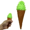 thumbnail image 2 of Fake Ice Cream, Artificial Ice Cream for Decoration, Lifelike Plastic Ice for Displays, Floral Arrangements, Themed Photography Non-Melting & Reusable, 2 of 9