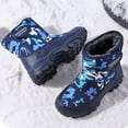 thumbnail image 5 of shoper Kids Snow Boots,Boys and Girls Winter Boots Warmth Non for Outdoor Cold Weather Hiking Boots Shoes Toddler Snow Boots, 5 of 7