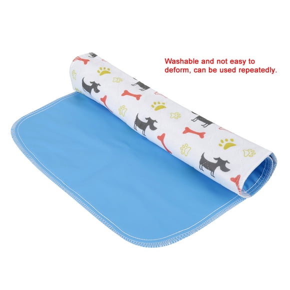 Almohadilla para Orina de Perro Bling Bling Reutilizable Impermeable con Estampado de Dibujos Animados