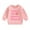Pink, variant on Elippeo Baby Kids Valentine's Day Kids Baby Boys Girls Sweatshirt 6M 12M 18M 24M 3Y 4Y Long Sleeve Letters Print Hoodie Tops Clothes