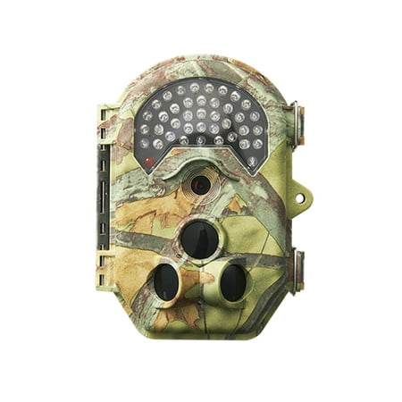E6 Infrared Night Vision Digital Trail Camera High Definition Ourdoor Hunting Surveillance Cameras 0.5s Trigger Time 90°PIR Angle Dustproof