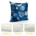 thumbnail image 4 of Chilfamy  Modern Blue Geometric Dots Farmhouse Sofa Pillowcase Watercolor Abstract Blue Geometry White Sofa Cushion Cover Chinoiserie Pillow Cover Case for Sofa Living Room, 4 of 5