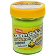 thumbnail image 3 of (3 pack) Berkley PowerBait Natural Glitter Trout Fishing Dough Bait; Chartreuse Color; Garlic Flavor, 3 of 8