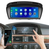 Ninetom Wireless Carplay/Android Auto/Mirrorlink Double Din Car Stereo For BMW 5 Series E60 E61 2005-2008 CCC System 8.8 Inch Touch Screen Car Radio