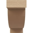 thumbnail image 2 of 3"W x 9"D x 6"H Classic Alpine Rough Cedar Woodgrain TimberThane Corbel, Primed Tan, 2 of 6