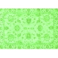 thumbnail image 1 of Ahgly Company Indoor Rectangle Oriental Green Modern Area Rugs, 5' x 7', 1 of 4