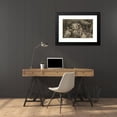 thumbnail image 4 of William Strang 24x17 Black Modern Framed Museum Art Print Titled - The Penance (Ancient Mariner)., 4 of 5