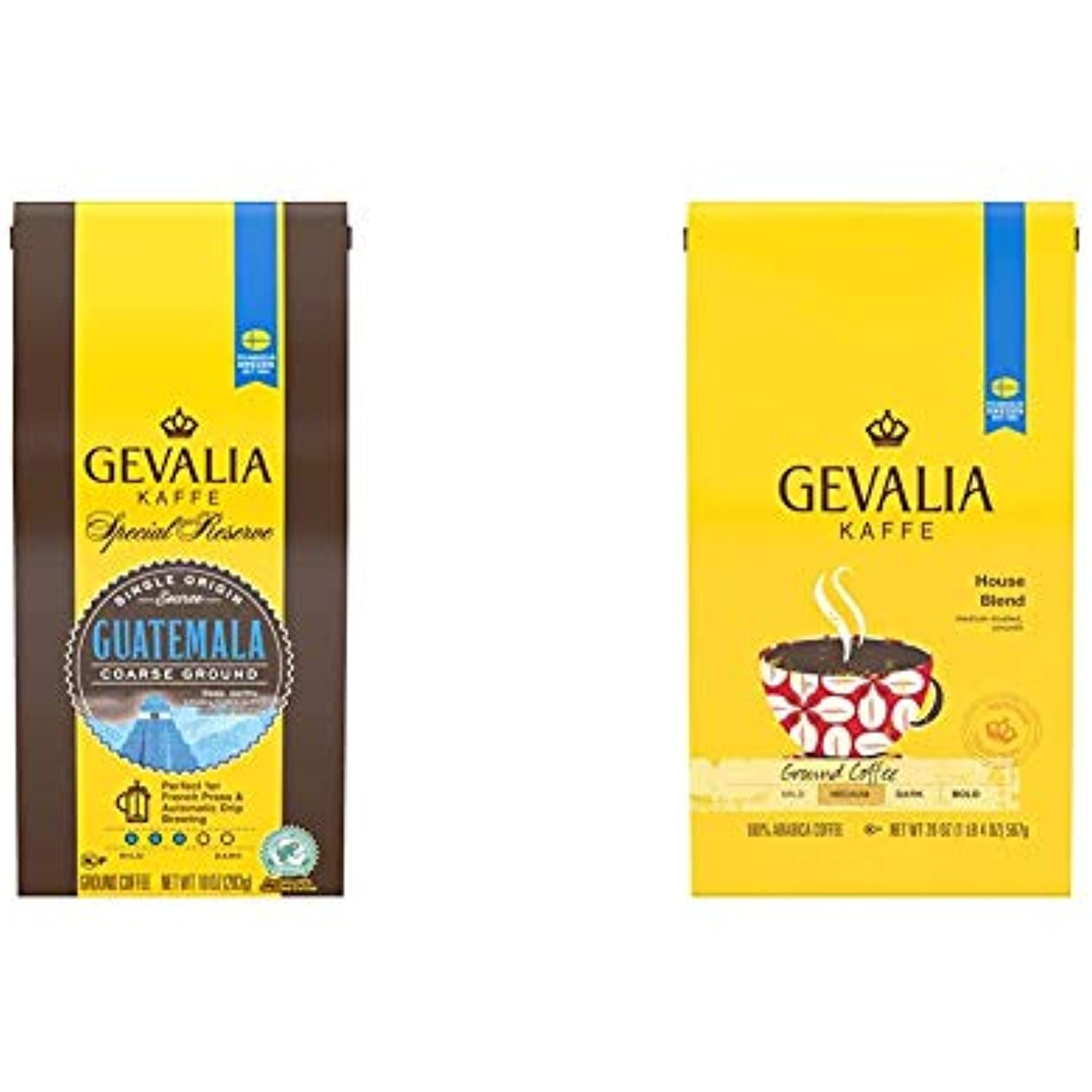 Gevalia Special Reserve Coarse Ground Guatemala Ground Coffee, 10.0 Oz