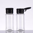 thumbnail image 4 of 25pcs Plastic Spice Bottles Spice Jars Seasoning Jars Spice Bottles Spice Shaker Plastic Jars 3Oz Seasoning Shaker with Shaker Lids for Storing Spice, Seasoning Powders (Black), 4 of 8