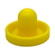 thumbnail image 1 of Empujador de hockey de aire, base de fieltro, paleta de hockey de aire de gran tamaño de 96 mm para mesas de juego Amarillo, 1 of 7