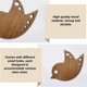 thumbnail image 4 of Pelador De Verduras Con Forma De Pájaro De Madera, Utensilio De Cocina Para Pelar De Forma Eficaz Y Con Diseño Ergonómico, 4 of 8