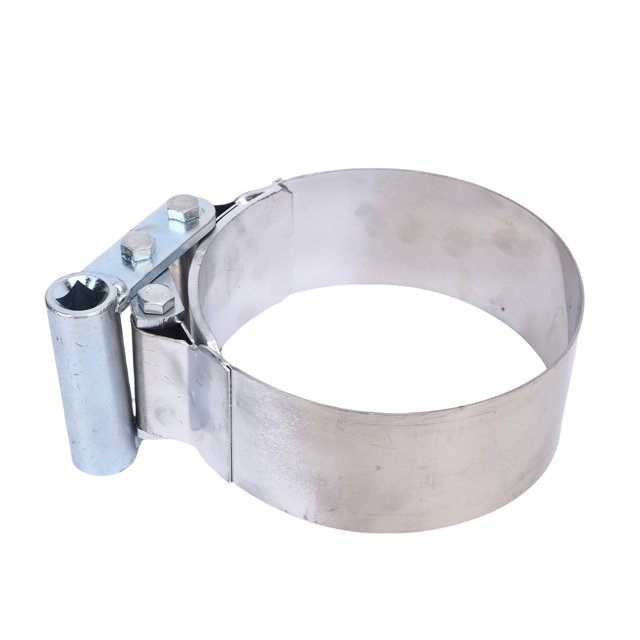 Clé à Filtre à Huile 120-140mm Réglable 1/2 Pouce Outil de Retrait de Filtre à Huile en Acier Inoxydable pour Moteur Automobile
