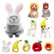 thumbnail image 1 of Greeniant 5 uds. De gorro para mascotas, ropa bonita para vestir a perros y gatos, disfraz de cachorro, accesorios de estilo cálido, diadema, Ropa para mascotas, 1 of 6