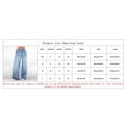 thumbnail image 3 of Jeans For Women Baggy Loose Wide Leg Bootcut Casual Lightweight Comfortable Jeans Blue M, 3 of 5